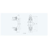 32A - SUNTREE SNH00 gPV 1P 1000V DC Fuse Base/Holder  Fuse Link PV